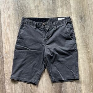 Volcom 31" Frickin' Modern Chino Shorts Gray